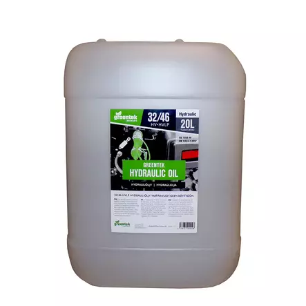 Greentek Hydrauliöljy 32/46 HVLP 20L - Vaihteistoöljyt - 85034 - 1