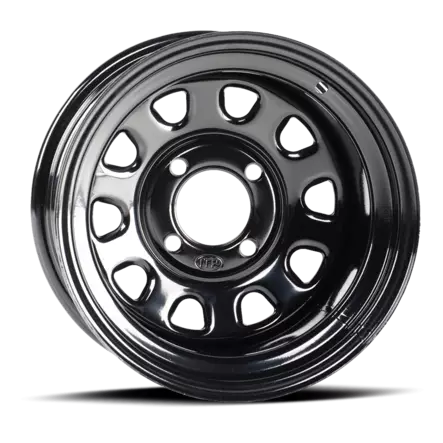ITP DELTA, black 14x7 4/156 12mm 4+3 - Mönkijän Vanteet - 81924 - 1