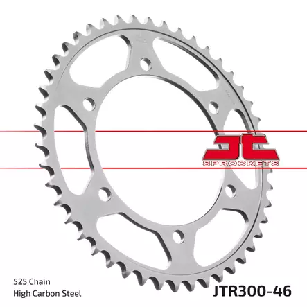 JT Takaratas JTR300.46 - Moottoripyörän Ketjut & rattaat - 99384 - 1