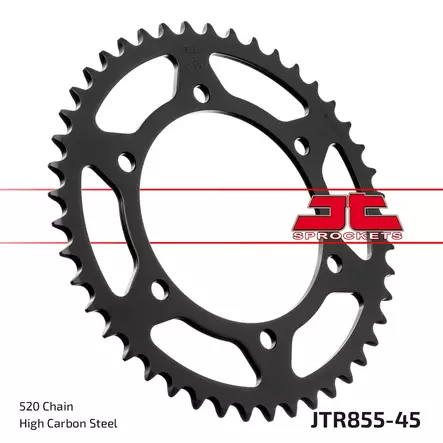 JT Takaratas JTR855.45 - Moottoripyörän Ketjut & rattaat - 100014 - 1