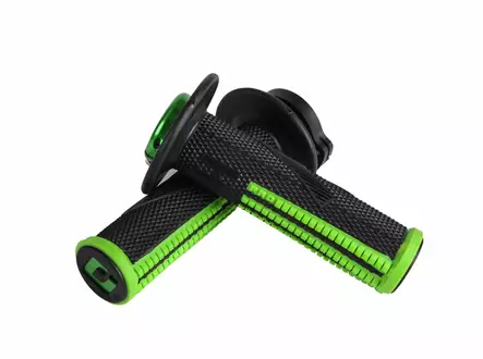 ODI EMIG PRO V2 Lock-On Grip BLACK / Green - Moottoripyörän Ohjaus & hallinta - 68384 - 1