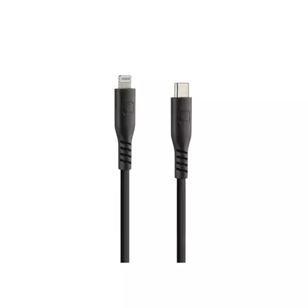 Optiline Pro, Silicon cable Usb Type C > Apple 8 Pin - 20 cm 91783 - Moottoripyörän GPS & navigointi - 68804 - 1