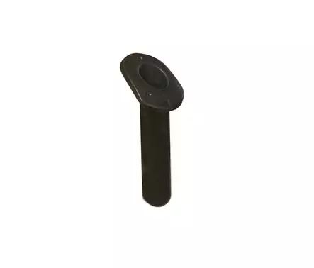 OS ROD HOLDER - LARGE OVAL HEAD - 30 DEG. - BLACK - Veneen Tarvikkeet - 108534 - 1