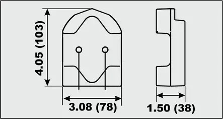 Perf metals anodi Mercruiser R/MR/Alpha/Bravo - Veneen Anodit - 109004 - 1