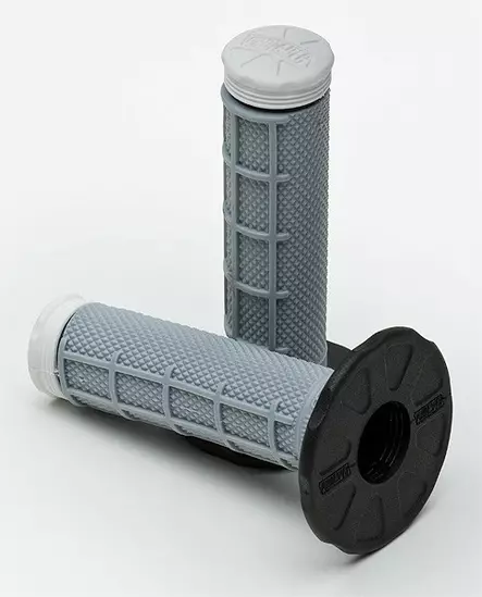 Protaper Tupet Tri-Density ½ Waffle Valkoinen/Harmaa - Moottoripyörän Ohjaustangot - 84014 - 1