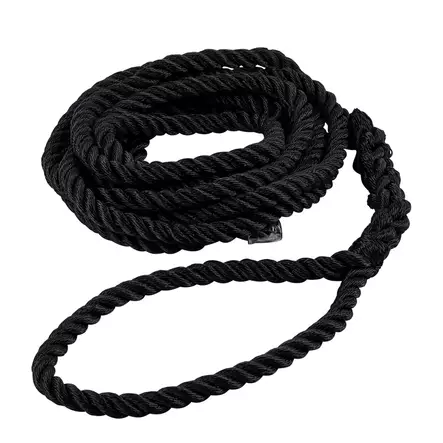 Qvarken Kiinnitysköysi Classic silmukalla 16mm 6m musta - Veneen kiinnitys - 111724 - 1