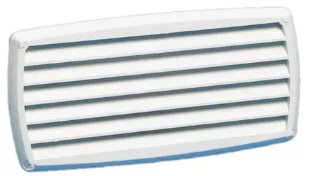 Ritilä ABS 201x101mm musta - Veneen Pumput - 90304 - 1