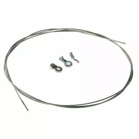 Rotary Vaijerin korjaussarja, (1) Vaijeri Ø2mm p. 2,5m, (1) Z-nippa, (2) O-nippa - Ruohonleikkurien varaosat - 91074 - 1