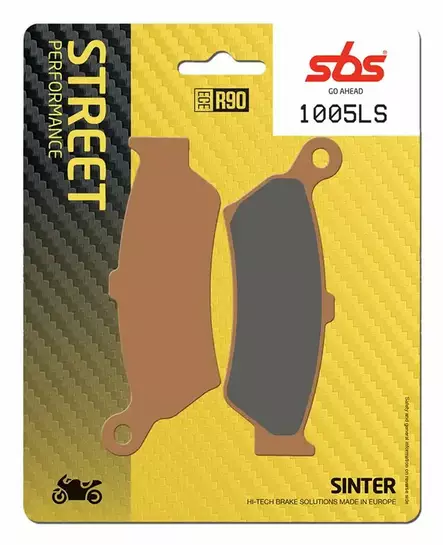 Sbs Jarrupalat Sintered Taakse - Moottoripyörän Jarrupalat - 80014 - 1