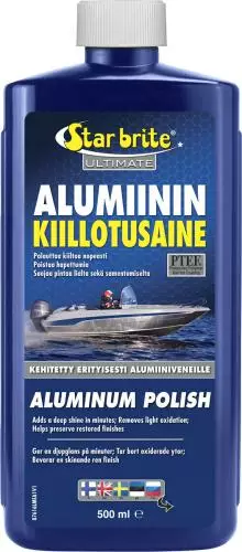 Star brite Alumiiniveneen suojakiilloke PTEF 500 ml - Vahat & kiillokkeet - 106964 - 1