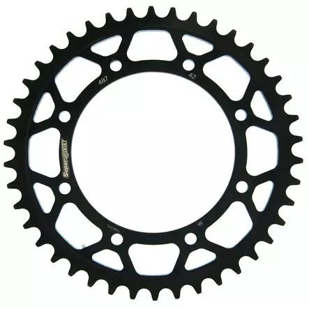 Supersprox / JT Teräs takaratas 487.46 - Moottoripyörän Ketjut & rattaat - 101274 - 1