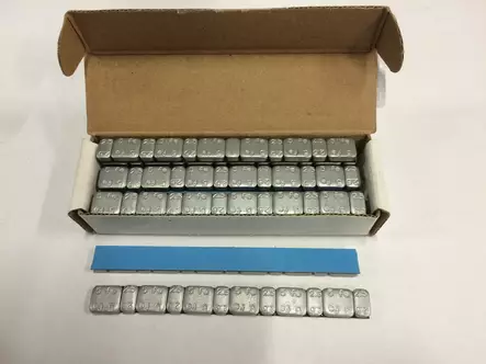 TAS.PAINO 6x2.5gr + 6x5gr (15kpl) Kork. 5mm Lev.12.2mm (FE) - Moottoripyörän Rengastarvikkeet - 95544 - 1