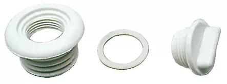 Tyhjennystulppa nailon 20mm - Veneen Läpivienti - 93114 - 1
