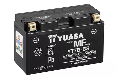 Yuasa akku, YT7B(WC) hapotettu (8) - Yleisosat - Akut - 107954 - 1