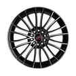 Barzetta Magnifico Black Polished 7.5x17 Jako: 4x100 ET: 35 vanne - Auton Vanteet - 2604 - 2