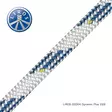 Dynamic Plus White-Blue 10mm x 100m - Veneen Köydet - 88194 - 1