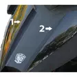 Frogzskin Arctic Cat F/XF/M Inner Hood Kit 2012- (2pc) - Moottorikelkan Ilmanvaihto - 80454 - 1