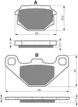 GOLDFREN Jarrupalat 094 Ceramic Carbon K1 - Moottoripyörän Jarrupalat - 87334 - 1