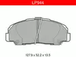 JARRUPALASARJA DELPHI ETU, DAIHATSU - Yleisosat ja tarvikkeet - 8064 - 1
