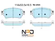 JARRUPALASARJA NPD TAKA, CIT, PEU, TOY 2016- - Yleisosat ja tarvikkeet - 15604 - 1