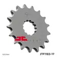 JT Eturatas JTF1183.17 - Moottoripyörän Eturattaat - 100554 - 1