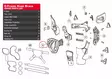 Leatt (ei saatavana Suomessa) Knee cup C-Frame Right - MP Suojien varaosat - 82934 - 1