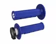 ODI Half-Waffle MX Lock-On Grip Set Blue - Moottoripyörän Ohjaus & hallinta - 81694 - 1