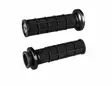 ODI Street V-TWIN Lock-On HART-LUCK Full-Waffle BLACK/Black/black - Moottoripyörän Ohjaus & hallinta - 80884 - 1