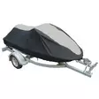 OS JET SKI COVER -2 TONE- BLACK/GREY 2.9M - 3.4M - Vesijettiosat - 107394 - 1