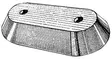 Osculati anodi (sinkki) Honda 8-50hv - Veneen Anodit - 109434 - 1