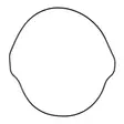 ProX Clutch Cover Gasket CR125 '87-07 - Moottoripyörän Tiivisteet & laakerit - 94214 - 1