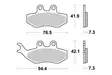 Sbs Jarrupalat Ceramic (774HF) - Moottoripyörän Jarrupalat - 104724 - 1