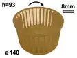SIIPI GM USA 140MM / 93MM - Yleisosat ja tarvikkeet - 18014 - 1