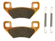 Sno-X Jarrupalasarja Full Metal Polaris - Moottorikelkan Jarrupalat - 79024 - 1