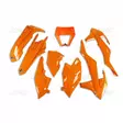 UFO Muovisarja 6-osainen Oranssi 127 KTM EXC/EXC-F 125-450 17-19 - Moottoripyörän Muovisarjat - 82924 - 1