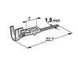 UROSLIITIN AMP SUPERSEAL 1.5 0,75-1,5MM² * - Yleisosat ja tarvikkeet - 70004 - 1