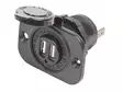 USB-RASIA MUSTA 12/24V 2-PORTTIA 2,1A/5V - Yleisosat ja tarvikkeet - 46354 - 1