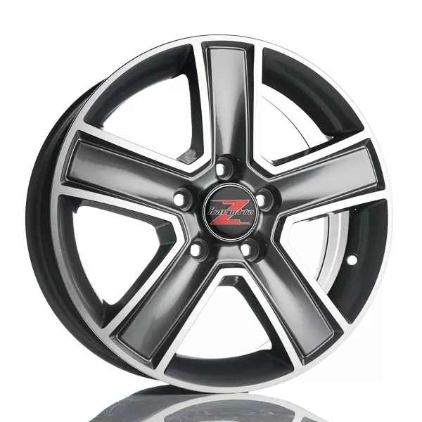 Barzetta Trasportare Titanium Pakettiautoihin 6.5x16 Jako: 5x108 ET: 45 vanne - Auton Vanteet - 2635 - 1