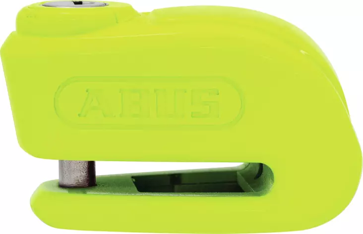 ABUS Jarrulevylukko Trigger Alarm 370 2.0 keltainen - Moottoripyörän Lukot & ketjut - 80365 - 1
