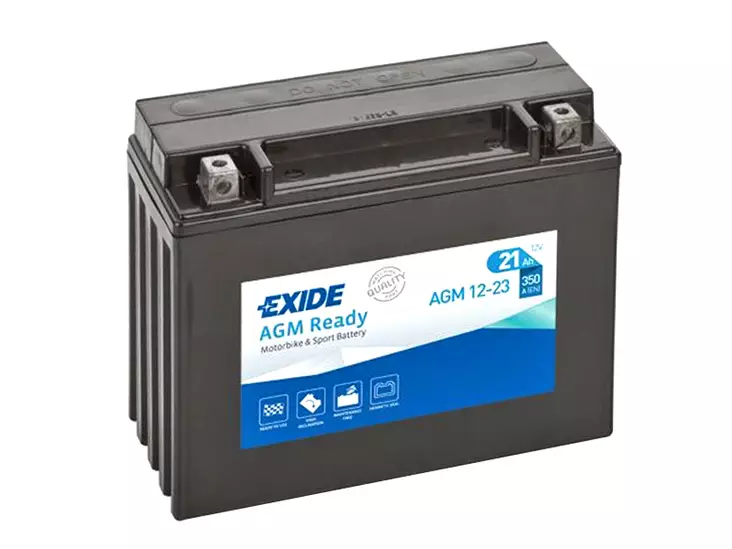 AGM23 EXIDE 21AH 205X90X165MM -/+ 350A - Yleisosat ja tarvikkeet - 45765 - 1
