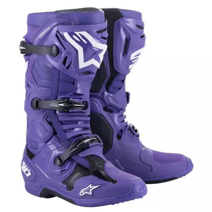 Alpinestars Saapas Tech 10 Viloet/Musta 45,5 (11) - MP Saappaat Offroad - 87115 - 1
