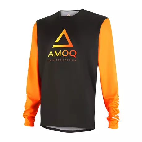 AMOQ Ascent Comp Ajopaita Musta-Oranssi M - MP Paidat - 87255 - 1