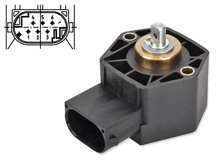 ASENTOTUNNISTIN ANALOGINEN 45AST 5V 6MA - Yleisosat ja tarvikkeet - 25565 - 1