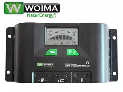 AURINKOPANEELIN SÄÄDIN 20A WOIMA NATURENERGY - Yleisosat ja tarvikkeet - 49475 - 1