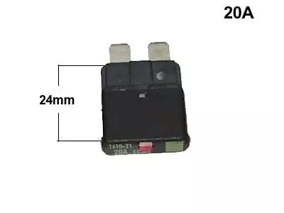 AUTOM.SULAKE 20A GM-MALLI - Yleisosat ja tarvikkeet - 54245 - 1
