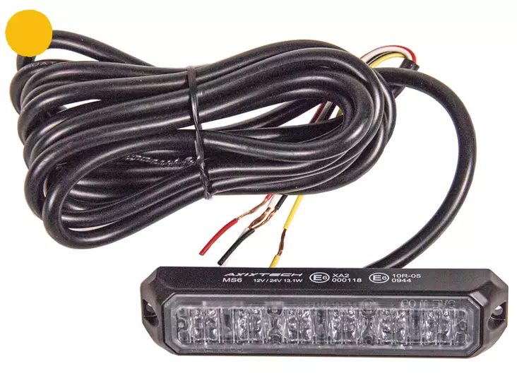 AXIXTECH MS6 3M ADR JOHTO KELTAINEN LED-TASOVILKKU R65 CLASS 2 - Yleisosat ja tarvikkeet - 52695 - 1