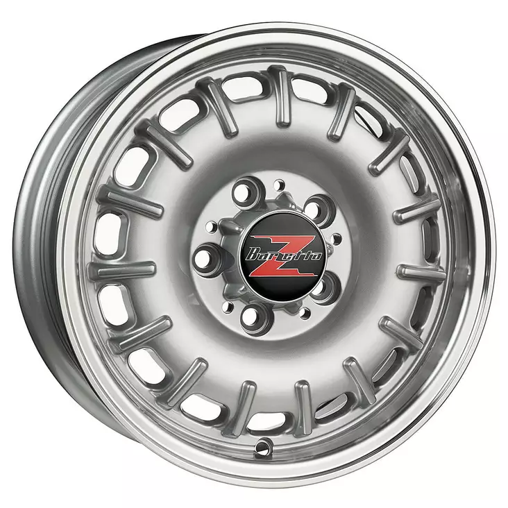 Barzetta Baroque Silver Polished Lip 6x14 Jako: 5x112 ET: 30 vanne - 14-tuumaiset - 2555 - 1
