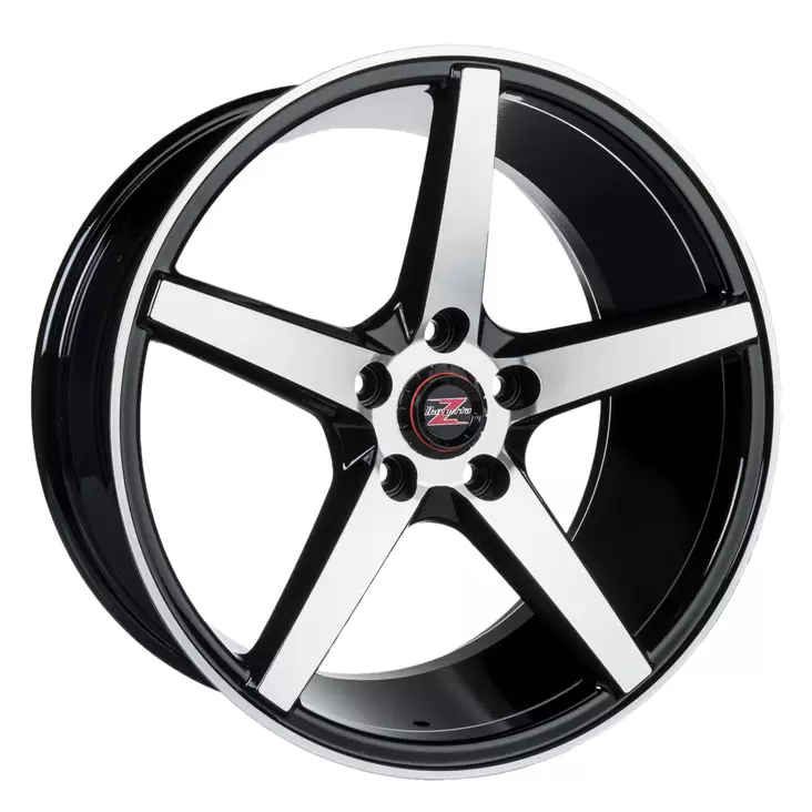 Barzetta Capitano Black Polished 9x18 Jako: 5x112 ET: 30 vanne - 18-tuumaiset - 2825 - 1