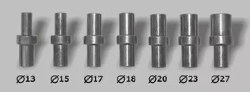 Bike-Lift 7 pins kit 13/15/17/18/20/23/27mm For FS-11 - Yleisosat - Varikkopukit - 94505 - 1