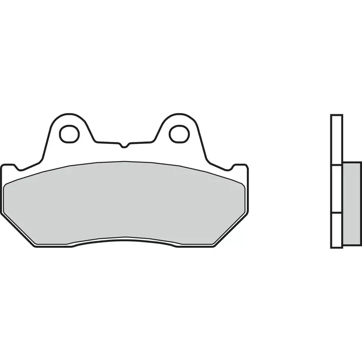 Brembo Jarrupalat Taakse Sintered Road - Moottoripyörän Jarrupalat - 102645 - 1